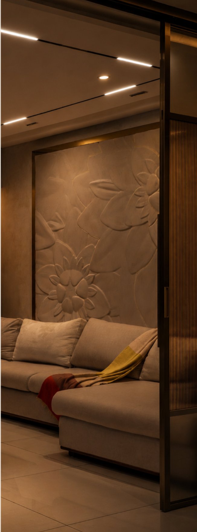 OLIV relief wall